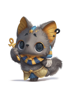 ankh anthro bandage black_eyes bottomwear chibi clothed clothing collar ear_piercing ear_ring fur grey_body grey_fur male on_one_leg piercing ring_piercing skirt solo standing star_(shape) yellow_body yellow_fur silverfox5213 egyptian_mythology middle_eastern_mythology mythology anubis anubian_jackal canid canine canis deity jackal mammal 2022