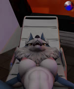 anthro anthro_penetrated beach_chair blue_body blue_fur bouncing_breasts breasts cheek_tuft chest_tuft clitoris duo facial_tuft female female_on_human female_penetrated first_person_view floor from_front_position fur genitals grey_body grey_fur human_on_anthro human_penetrating inside interspecies looking_at_another looking_at_viewer lying male male/female male_human male_on_anthro male_penetrating male_penetrating_anthro male_penetrating_female missionary_position multiple_angles neck_tuft nipples nude on_back penetration penile penile_penetration penis penis_in_pussy pink_nipples pool_chair poolside pussy sex spread_legs spreading tail teeth tile tile_floor tuft vaginal vaginal_penetration white_body white_fur yellow_eyes da.nilkaz newsummoner blender_eevee illumination_entertainment sing_(movie) porsha_crystal canid canine canis human mammal wolf 2024 3d_(artwork) 3d_animation 5:6 animated blender_(artwork) digital_media_(artwork) hi_res long_playtime no_sound webm