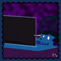 ambiguous_gender anthro black_horn border computer_monitor countershading horn multi_eye simple_background solo text transparent_border white_body snapps savak kobold scalie 1:1 alpha_channel animated digital_media_(artwork) english_text loop pixel_(artwork) pixel_animation signature