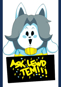 blue_clothing blue_sweater blue_topwear clothing pattern_clothing pattern_sweater pattern_topwear solo striped_clothing striped_sweater striped_topwear stripes sweater text topwear turtleneck dongitos undertale undertale_(series) temmie_(undertale) canid canine canis domestic_cat domestic_dog felid feline felis mammal tem english_text pillarbox