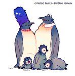 alternate_species blue_bow blue_hair family female group hair male simple_background text white_background quix5gg the_simpsons bart_simpson homer_simpson lisa_simpson maggie_simpson marge_simpson avian bird emperor_penguin penguin english_text brother_(lore) brother_and_sister_(lore) daughter_(lore) father_(lore) father_and_child_(lore) father_and_daughter_(lore) father_and_son_(lore) mother_(lore) mother_and_child_(lore) mother_and_daughter_(lore) mother_and_son_(lore) parent_(lore) parent_and_child_(lore) parent_and_daughter_(lore) parent_and_son_(lore) sibling_(lore) sister_(lore) sisters_(lore) son_(lore)