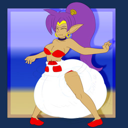 accessory bandeau bedlah big_diaper bow_ribbon clothing dancing diaper ear_piercing ear_ring excessive_feces eyes_closed feces female gold_accessory hair hair_accessory huge_diaper hyper hyper_diaper hyper_feces hyper_soiling not_furry piercing pointy_ears pointy_shoes ponytail pooping purple_hair ring_piercing sagging_diaper sea soiled_diaper soiling soiling_diaper solo topwear unclean_diaper used_diaper water theowlcan shantae_(series) wayforward shantae half_genie 1:1 absurd_res alpha_channel hi_res