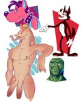 2_penises anthro blue_sclera clothing diphallism fur genitals gloves gloves_only green_body haillu_(anatomy) handwear handwear_only horizontal_diphallism humanoid_genitalia humanoid_penis long_tongue looking_at_viewer male mostly_nude multi_genitalia multi_penis navel nipples nude penis prehensile_tongue red_body red_fur solo tongue tongue_out yellow_eyes yellow_sclera concupisco star_wars jar_jar_binks alien amphibian canid canine canis domestic_dog gungan mammal otolla_gungan 2020 hi_res multiple_images