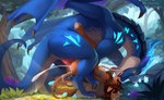 anthro anthro_on_feral anthro_penetrated bestiality bestiality_kiss blue_body blue_eyes blue_scales bodily_fluids breasts brown_hair claws cloven_hooves cum cum_inside duo ejaculation excessive_cum excessive_genital_fluids female female_on_feral feral feral_on_top feral_penetrating feral_penetrating_anthro feral_penetrating_female flower french_kissing from_front_position genital_fluids genitals glowing glowing_markings hair hooves horn kissing larger_feral larger_male lying male male/female male_on_top markings membrane_(anatomy) membranous_wings missionary_position nipple_fetish nipple_play nipples nude nude_female on_back on_top outside penetration penile penile_penetration penis pink_penis plant river scales sex size_difference small_breasts smaller_female surprised_expression tail tail_tuft tentacles tongue tuft vaginal vaginal_penetration waterfall wings yellow_eyes merrunz blizzard_entertainment mythology warcraft adrigos nata_rivermane bovid bovine dragon highmountain_tauren mammal mythological_creature mythological_scalie scalie tauren chest_(disambiguation) absurd_res hi_res