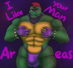 anthro big_butt bracelet bulge butt clothed clothing covering_chest jewelry jockstrap jockstrap_only male male/male musclegut muscular solo spiked_bracelet spikes topless underwear underwear_only wide_hips lavir five_nights_at_freddy's five_nights_at_freddy's:_security_breach scottgames steel_wool_studios montgomery_gator humanoid hi_res