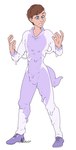 anthro clothing drippy generation_6_pokemon goo_creature goo_transformation goodra growth hi_res human male mammal narusewolf nintendo pickit pokemon pokemon_(species) slime solo tail tail_growth transformation