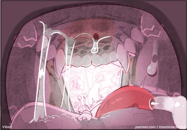 animal_genitalia arthropod_abdomen arthropod_abdomen_genitalia arthropod_abdomen_penis bodily_fluids cum cum_in_mouth cum_inside extreme_size_difference fellatio female feral fully_inside genital_fluids genitals group inside_mouth internal interspecies male male/male mawplay open_mouth oral oral_vore penile penis penis_on_tongue recording reverse_mouth_shot ring_vibrator sex sex_toy size_difference teeth text tongue trio vibrator vore conditional_dnp insomniacovrlrd passiontail_isle ian_(insomniacovrlrd) jenny_(insomniacovrlrd) jonah_(insomniacovrlrd) bugabuzz_(insomniacovrlrd) fliwirrel_(insomniacovrlrd) mammal pockoon_(insomniacovrlrd) 2025 url