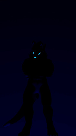 anthro belly black_belly blue_eyes claws duo fluffy grey_body machine male multicolored_body music paws red_eyes standing tail tail_motion tailwag white_belly white_body niko_goober sound_warning ghostlyshark_(modeler) niko_(niko_goober) unnamed_character canid canine canis demon mammal papagen protogen spirit wolf 3d_(artwork) 3d_animation 9:16 animated digital_media_(artwork) hi_res high_framerate long_playtime sound video