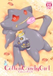 ambiguous_gender banette blush body_zipper comic doll dusknoir generation_3_pokemon generation_4_pokemon humanoid looking_at_viewer nintendo plushie pokemon pokemon_(species) purple_body red_eyes ryou_tani ryoutani_kana smile zipper zipper_mouth