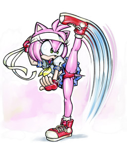 accessory anthro bottomwear clothed clothing cosplay crossover_cosplay female fingerless_gloves flexible footwear fur gloves green_eyes handwear headband kick one_leg_up panties pink_body pink_fur raised_leg red_clothing red_panties red_underwear shoes skirt sneakers solo splits spread_legs spreading standing underwear upskirt vertical_splits vertical_standing_split mario-grant capcom sega sonic_the_hedgehog_(series) street_fighter amy_rose sakura_kasugano eulipotyphlan hedgehog mammal 2025 absurd_res crossover hi_res