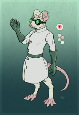 5_toes ambiguous_gender anthro blonde_hair clothing coat eyewear feet fur gloves goggles hair handwear lab_coat latex latex_clothing latex_gloves latex_handwear mad_scientist notched_ear pink_inner_ear pink_nose pipette_(interkos) sketchy skinny solo toes topwear wearing_goggles whiskers white_body white_fur interkos mammal murid murine rat rodent 2023 hi_res model_sheet nonbinary_(lore) trans_(lore)