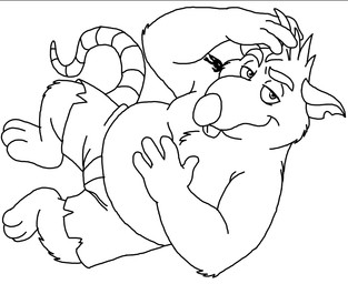 3_toes 4_fingers anthro belly bottomwear clothing feet fingers male overweight overweight_male shorts simple_background solo tattoo toes white_background meowscles_(artist) brok_the_investigator cowcat_games generic_rat_(brok_the_investigator) mammal murid murine rat rodent 2026 monochrome
