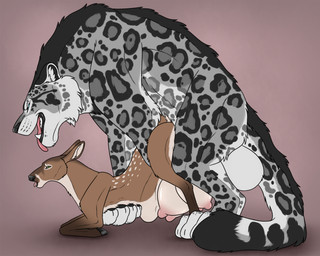 balls big_balls big_tail big_teats blue_eyes brown_body brown_fur duo female female_feral female_penetrated feral feral_on_feral feral_penetrated feral_penetrating feral_penetrating_feral from_behind_position fur genitals green_eyes grey_body grey_fur huge_balls huge_tail interspecies larger_feral larger_male looking_pleasured male male/female male_feral male_penetrating male_penetrating_female mating_grip narrowed_eyes open_mouth penetration penile penile_penetration penis_in_vagina pink_tongue predator/prey predator_penetrating_prey sex side_view simple_background size_difference smaller_female smaller_feral smaller_penetrated spotted_back spotted_legs spotted_neck tail teats tongue tongue_out vaginal vaginal_penetration white_balls white_body white_fur killthe_demon tai_(fluffydoom) deer felid mammal hi_res