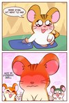 asking_another blush dialogue embarrassed heart_symbol heavy_blush romantic romantic_couple shaking trembling crushpepper hamtaro_(series) bijou_(hamtaro) cappy_(hamtaro) hamtaro pashmina_(hamtaro) sandy_(hamtaro) stan_(hamtaro) cricetid hamster mammal rodent comic hi_res tagme incest_(lore)