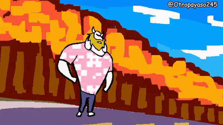 anthro black_hair blonde_hair blue_sky clothing female forest fur group hair horn male outside parody pink_clothing pink_shirt pink_topwear plant road shirt sky topwear tree trio truck unmoving_pattern vehicle white_body white_fur otropayaso245 asgore_running_over_dess deltarune despicable_me illumination_entertainment undertale undertale_(series) asgore_dreemurr dess_holiday gaster bovid caprine deer goat mammal new_world_deer reindeer 16:9 2025 animated rotoscoping widescreen