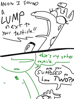 clothing dialogue eyelashes female hat headgear headwear humor larger_male male nude nurse open_mouth plushie question_mark size_difference slightly_chubby smaller_female speech_bubble text the_weaver toybox_pals anon nurse_giraffe_(toybox_pals) animate_inanimate giraffe giraffid human living_plushie mammal comic english_text