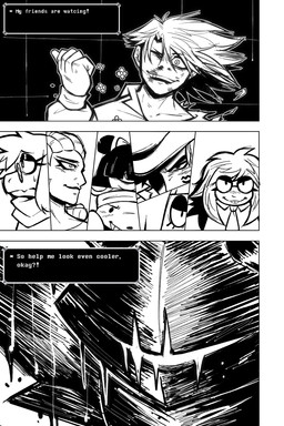 ambiguous_gender anthro blood bodily_fluids bruised female group male kibichi deltarune jujutsu_kaisen undertale_(series) aqua_(deltarune) blue_(deltarune) flowery_(deltarune) green_(deltarune) orange_(deltarune) ralsei roaring_knight seth_(deltarune) yellow_(deltarune) humanoid hi_res