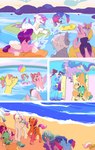 accessory ball beach beach_ball bow_ribbon eyewear female feral glasses group hair_accessory hair_bow hair_ribbon hitch horn inflatable jewelry necklace ribbons sea water wings aztrial hasbro mlp_g5 my_little_pony mythology alphabittle_blossomforth_(mlp) comet_(mlp) izzy_moonbow_(mlp) jazz_hooves_(mlp) misty_brightdawn_(mlp) pipp_petals_(mlp) posey_(g5) queen_haven_(mlp) sparky_sparkeroni_(mlp) violette_rainbow_(mlp) windy_(mlp) zipp_storm_(mlp) auroricorn earth_pony equid equine horse mammal mythological_creature mythological_equine pegasus pony unicorn comic hi_res