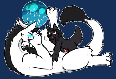 anthro blush bodily_fluids covering covering_face cum cum_in_vagina cum_inside duo erection eyes_closed female female_penetrated feral feral_on_feral feral_penetrated feral_penetrating feral_penetrating_feral from_front_position fur genital_fluids genitals hand_on_face horn impregnation internal interspecies larger_female larger_penetrated larger_sub longer_spine_fur looking_at_another looking_at_partner lying male male/female male_penetrating male_penetrating_female missionary_position multiple_ova nude on_back ovum penetration penile penile_penetration penis penis_in_vagina quadruped sex size_difference smaller_male sperm_cell submissive tail vaginal vaginal_penetration vulva trout_(artist) mythology canid canine canis dragon furred_dragon furred_scalie mammal mythological_creature mythological_scalie scalie wolf alpha_channel hi_res