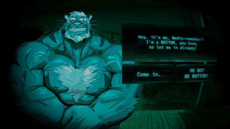 abs anthro barazoku beard biceps big_muscles body_hair chest_hair chest_tuft deltoids facial_hair forearm_muscles fur huge_muscles looking_at_viewer male muscular muscular_anthro muscular_male nipples pecs smile solo striped_body striped_fur stripes text tuft vein veiny_muscles whiskers sollyz no_i'm_not_a_human wediz_(sollyz) felid mammal pantherine 2025 english_text hi_res