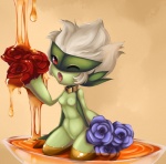 anthro anthrofied breasts fangs female hair honey joltik_(artist) nintendo one_eye_closed pokémon pokémorph red_eyes roserade small_breasts solo video_games white_hair
Rating: Explicit
Score: 4
User: Juni221
Date: June 01, 2013