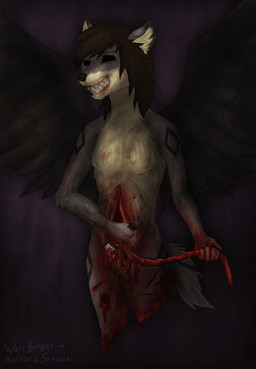 2014 amputee blood canine claws collaboration disembowelment eyeless gore guts intestines knife mainarashenzai male mammal self-mutilation severed_limbs solo wings wolf wolfburger
Rating: Questionable
Score: 0
User: JoeyBurger
Date: December 12, 2014 2014 amputee blood canine claws collaboration disembowelment eyeless gore guts intestines knife mainarashenzai male mammal self-mutilation severed_limbs solo wings wolf wolfburger
Rating: Questionable
Score: 0
User: JoeyBurger
Date: December 12, 2014