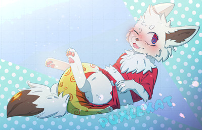 big_diaper blushy bodily_fluids brown_body brown_fur clothed clothing diaper feral fur genital_fluids hoodie hypnosis looking_at_viewer lying male mind_control on_back one_eye_closed pawpads pink_pawpads pink_tongue red_eyes solo spiral spiral_eyes tongue tongue_out topwear unclean_diaper urine used_diaper using_diaper wearing_diaper wet_diaper wetting wetting_diaper white_body white_fur wink winking_at_viewer puxlekat nintendo pokemon serosh_(budzisfun) eevee generation_1_pokemon pokemon_(species) shiny_pokemon hi_res