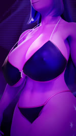 anthro anthrofied big_breasts bikini bouncing_breasts breasts cleavage clothed clothing curvy_figure female solo swimwear thick_thighs two-piece_swimsuit walking wide_hips maarthul friendship_is_magic hasbro my_little_pony twilight_sparkle_(mlp) equid equine mammal 3d_(artwork) 3d_animation 9:16 animated digital_media_(artwork) hi_res no_sound short_playtime webm