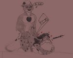 ahegao all_fours animal_genitalia animal_penis anthro anthro_on_anthro anthro_penetrated anthro_penetrating anthro_penetrating_anthro bite bodily_fluids breasts canine_genitalia canine_penis cum cum_inside dialogue duo female female_penetrated from_behind_position genital_fluids genitals heart_symbol hearts_around_body hearts_around_head internal knot knotting looking_pleasured male male/female male_penetrating male_penetrating_female moan onomatopoeia penetration penis pillow pillow_bite platform_sex platform_standing_doggystyle pop_(sound_effect) profanity sex sound_effects speech_bubble standing_doggystyle text vowelless vowelless_vocalization nethil lennox_raides bobcat felid feline lynx mammal english_text hi_res