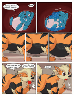 after_vore belly blue_body blush breath dialogue duo endosoma female feral fur inflation liquid_inflation orange_body orange_fur safe_vore speech_bubble text tongue tongue_out vore water_inflation willing_prey dweet-tea nintendo pokemon rojo_(dweet-tea) arcanine azumarill generation_1_pokemon generation_2_pokemon pokemon_(species) 2016 comic hi_res
