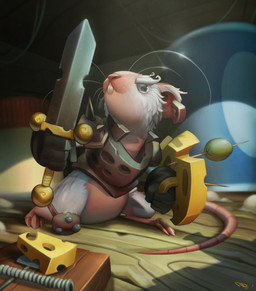 3_toes 4_fingers armor black_clothing black_eyes black_gloves black_handwear bottle breastplate bucket ceiling cheese claw_toes clothed clothed_male clothing container dairy_products ear_piercing ear_ring eyebrows feet fingers floor food fruit fur furrowed_brow furrowed_eyebrows gloves handwear holding_melee_weapon holding_object holding_shield holding_sword holding_weapon inside knee_pads light long_tail long_whiskers looking_up male melee_weapon mouse_trap olive_(fruit) pauldron piercing plant ring_piercing semi-anthro shield solo standing sunlight sword tail tan_claws tan_nose tan_tail thick_eyebrows toes toothpick trap_(contrivance) warrior weapon whiskers white_body white_eyebrows white_fur wood wood_floor federico_maria_cugliari sir_peanut mammal mouse murid murine rodent 2021 absurd_res adobe_photoshop_(artwork) colored digital_drawing_(artwork) digital_media_(artwork) english_description hi_res lighting shaded signature