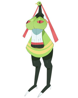anthro anthrofied beak big_breasts breasts eyelashes feathers female front_view green_body green_feathers huge_breasts lidded_eyes long_neck multicolored_body multicolored_feathers non-mammal_breasts pokemorph simple_background solo standing white_background white_sclera yellow_beak abyss_creature_(artist) nintendo pokemon generation_2_pokemon pokemon_(species) xatu 2025 4:5 absurd_res digital_drawing_(artwork) digital_media_(artwork) full-length_portrait hi_res korean_description portrait