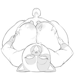 anthro anthro_on_bottom areola arms_bent big_areola big_breasts big_eyes big_nipples biped bodily_fluids breast_grab breast_play breast_squish breasts cum cum_between_breasts cum_on_face cumshot dark_areola dark_eyelids dark_nipples duo ejaculation extreme_size_difference eyelashes faceless_character faceless_human faceless_male fangs female female_on_bottom female_on_human fingers genital_fluids glistening glistening_areola half-closed_eyes hand_on_another's_breast hand_on_breast hand_on_own_breast head_back holding_breast huge_areola huge_breasts huge_nipples huge_thighs human_on_anthro human_on_top humanoid_hands hyper hyper_breasts interspecies iris larger_anthro larger_female lying macro male male/female male_on_anthro male_on_top micro multicolored_body narrowed_eyes nipples no_pupils nude nude_anthro nude_female nude_human nude_male on_back on_bottom on_top orgasm pointy_ears prick_ears round_eyes sex size_difference smaller_human smaller_male squish teeth thick_thighs titfuck tongue tongue_out two_tone_body dbaru adventure_time cartoon_network anon cake_the_cat domestic_cat felid feline felis human mammal 2023 digital_drawing_(artwork) digital_media_(artwork) hi_res monochrome