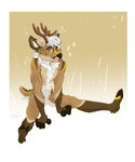 anthro antlers arm_tuft blep brown_body brown_fur brown_nose cheek_tuft crotch_tuft curly_hair elbow_tuft eyelashes facial_tuft femboy fluffy fluffy_chest fluffy_ears fluffy_hair fluffy_tail fur hair happy horn male neck_tuft simple_background simple_coloring simple_eyes simple_face simple_nose skinny skinny_male slim slim_anthro slim_male small_waist smile solo solo_focus solo_in_panel sparkles tail tan_body tan_fur thick_eyelashes tongue tongue_out tuft white_body white_fur yellow_body yellow_eyes yellow_fur shibatoast deer mammal absurd_res hi_res shaded simple_shading