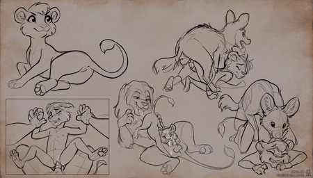 anthro anthro_on_feral anthro_penetrated anus balls bestiality bodily_fluids female female_penetrated feral feral_on_feral feral_penetrating feral_penetrating_anthro from_behind_position genitals male male/female male_penetrating male_penetrating_female penetration penile penile_penetration penis penis_in_vagina sex tears text vaginal vaginal_penetration vulva young young_female young_feral lichfang felid lion mammal pantherine 2025 hi_res url