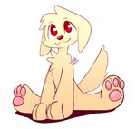 anthro fur hair male male/male nude pawpads simple_background sitting smile solo spread_legs spreading tail text joxh sol_(joxh) bird_dog canid canine canis domestic_dog golden_retriever hunting_dog mammal retriever artist_name digital_media_(artwork) hatching_(art) shaded sketch