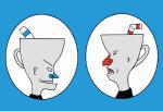 alternate_form duo for_a_head humor male not_furry parody simple_background smile style_emulation teeth sympolite beavis_and_butt-head cuphead_(game) beavis cuphead_(character) mugman animate_inanimate humanoid object_head 2017 digital_media_(artwork) redraw