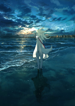 amazing_background anthro beach black_pawpads blue_eyes building city clothed clothing cloud detailed_background dress female fur hair kemono landscape outside pawpads realistic_lighting reflection scenery scenery_porn scenic_view sea seascape seaside sky snout solo standing sunset water wave white_body white_fur white_hair pippi913 canid canine canis mammal wolf 2017 detailed digital_media_(artwork) digital_painting_(artwork) hi_res painting_(artwork)