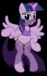 belly_dancer clothed clothing cutie_mark dancing equine feathers female feral friendship_is_magic fur hair half-closed_eyes hi_res hooves horn looking_at_viewer mammal mlp-scribbles multi-colored_hair my_little_pony panties plain_background purple_eyes purple_fur purple_hair skimpy skirt smile solo standing teeth twilight_sparkle_(mlp) underwear white_background winged_unicorn wings
Rating: Questionable
Score: 8
User: Jatix
Date: April 10, 2014