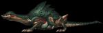 female solo metroid nintendo alien metroid_(species) metroid_queen monster alpha_channel hi_res official_art