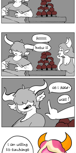 2_horns after_sex arm_around_partner arm_hair aroused barefoot belly belly_overhang big_belly black_bars blush blush_lines body_hair book bottomwear boxer_briefs boxer_briefs_only braided_hair breasts bribery_with_sex chest_hair cleavage clothed clothing clothing_loss controller crop_top dialogue double_chin duo ellipsis facial_hair feederism feedism feet female female/female ffm flirting food food_pile footwear furniture game_controller gaming gesture grey_background hair hair_over_eyes hand_gesture high-angle_view holding_book holding_controller holding_game_controller holding_object horn humanoid_on_humanoid hungry inside inviting kitchen leg_hair living_room long_hair love lying lying_on_sofa male male/female moobs muffin muffin_top navel nipple_outline nipples obese obese_female obese_humanoid on_back on_sofa overweight overweight_female overweight_humanoid overweight_male panties panties_only pink_body pink_skin pointing reading reading_book requesting romantic romantic_couple seductive sex_request shirt shorts simple_background sitting sitting_on_ground sitting_on_stool slim_female smell socks sofa speech_bubble standing stool stuffing talking_to_another talking_to_partner text topless topless_female topless_male topwear underwear underwear_only weight_difference heavyheavycream honey_(heavyheavycream) oat_(heavyheavycream) strawb_(heavyheavycream) horned_humanoid humanoid absurd_res comic digital_media_(artwork) english_text hi_res letterbox long_image partially_colored spot_color tall_image