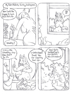 adolescent anthro big_breasts big_butt blush blush_lines blushing_profusely bodily_fluids breasts butt cellphone clothed clothed/nude clothed_anthro clothed_female clothed_male clothing covering covering_breasts covering_butt cross dialogue electronics embarrased_female embarrassed exclamation_point eyelashes eyewear female fully_clothed fully_clothed_anthro fully_clothed_female fully_clothed_male glasses group high_school holy_cross horn humiliation jewelry long_ears long_eyelashes male mature_anthro mature_female necklace nipples nude open_window phone piercing plant presenting recording recording_video running running_away school shocked shrub smartphone speech_bubble streaking stuttering sweat sweatdrop text wearing_glasses young circe_(artist) deltarune undertale_(series) berdly catti_cattenheimer monster_kid toriel toriel_(deltarune) avian bird bovid caprine domestic_cat felid feline felis goat lizard mammal monster reptile scalie black_and_white comic english_text hi_res monochrome traditional_media_(artwork)