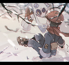 detailed_background duo eye_contact female floating hand_on_cheek looking_at_another male plant serious sitting snow tree v-shaped_eyebrows 1south3927 nintendo pokemon pokemon_legends_arceus rei_(pokemon) froslass generation_4_pokemon ghost human humanoid mammal pokemon_(species) spirit digital_drawing_(artwork) digital_media_(artwork) hi_res