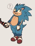 5_fingers anthro blue_body blue_fur blush blush_lines clothing duo fingers footwear fur gloves hand_holding handwear looking_uncomfortable male male/male one_eye_closed overweight overweight_anthro overweight_male question_mark red_clothing red_footwear red_shoes shoes simple_background hyggezone sega sonic_the_hedgehog_(series) shadow_the_hedgehog sonic_the_hedgehog eulipotyphlan hedgehog mammal full-length_portrait hi_res portrait