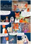 2017 anthro canid canine comic deer dialogue disney english_text female fennec_fox finnick_(zootopia) fox fur hi_res judy_hopps lagomorph leporid male mammal nick_wilde peanut.k rabbit red_fox rhinoceros text true_fox zootopia