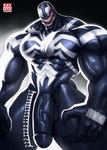 abs balls biceps genitals glans male male_humanoid muscular muscular_humanoid muscular_male navel pecs penis solo standing teeth kaysuoae marvel venom_(marvel) alien alien_humanoid humanoid symbiote digital_drawing_(artwork) digital_media_(artwork) hi_res