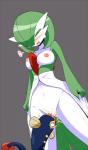 2017 ambiguous_gender ambiguous_on_humanoid bestiality blue_body blush breasts cunnilingus duo eelektrik eyes_closed female female/ambiguous female_on_feral feral fish gardevoir generation_3_pokemon generation_5_pokemon genitals green_hair grey_background hair humanoid humanoid_on_feral japanese_text larger_female marine nei_chi nintendo nipples not_furry_focus open_mouth oral pokemon pokemon_(species) pussy serpentine sex simple_background size_difference smaller_ambiguous standing text vaginal white_body