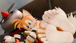 5_toes :o aircraft airplane anthro biplane blush body_blush feet foot_blush foot_fetish foot_focus humanoid_feet looking_at_viewer lying male on_side open_mouth plantigrade shoes_removed solo toes tornado_(aircraft) vehicle twintails3d sega sonic_the_hedgehog_(series) miles_prower canid canine fox mammal 16:9 3d_(artwork) 4k absurd_res digital_media_(artwork) hi_res widescreen