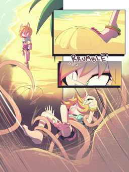 anthro beach blonde_hair colored_nails colored_toenails feet female foot_fetish hair imminent_vore incoming_attack nails pink_body sand solo surprised tentacle_pit tentacles toenails toes speendlexmk2 sega sonic_the_hedgehog_(series) milky_rivas lagomorph mammal monster 3:4 absurd_res hi_res gynomorph_(lore)