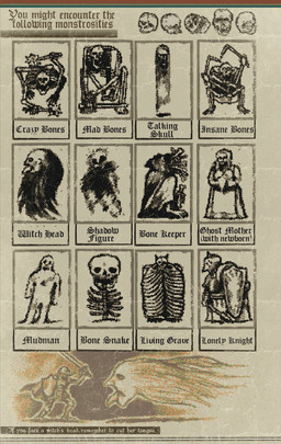 ambiguous_gender armor bone clothing crouching disembodied_head dress fantasy female group hair headgear helmet horror_(theme) melee_weapon mud neonate not_furry rib_cage shield skeleton skull sword text tongue tongue_out weapon young plastiboo vermis_(plastiboo) vermis_i animated_skeleton elemental_creature ghost human humanoid mammal mineral_fauna monster mud_creature shadow_creature spirit undead english_text official_art mother_(lore) mother_and_child_(lore) parent_(lore) parent_and_child_(lore)